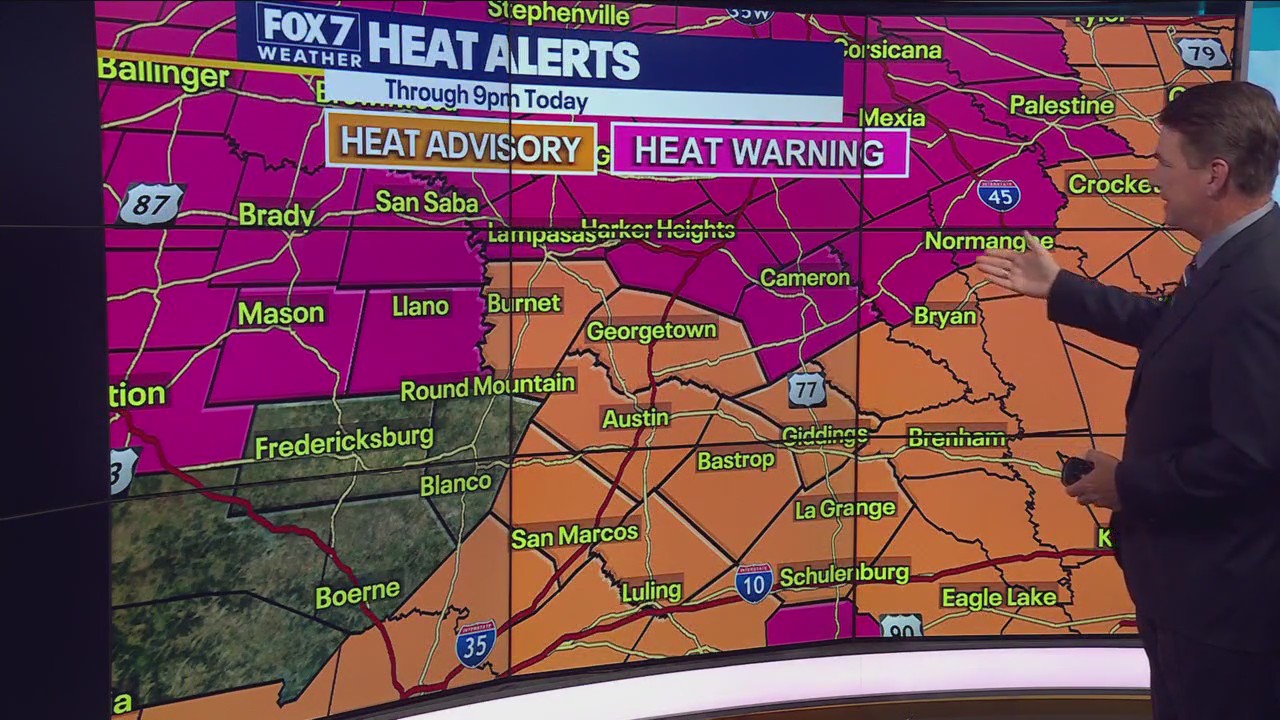 Austin weather: Triple-digit streak continues