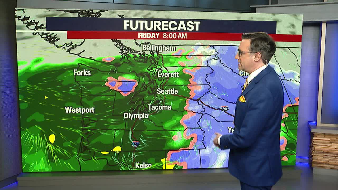 Seattle weather: Next storm system moves in Friday