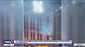 X, formerly Twitter, installed a lit up sign atop its HQ, not everyone is thrilled