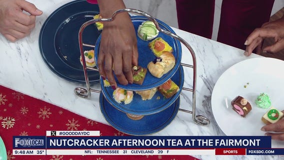 The Fairmont’s nutcracker afternoon tea