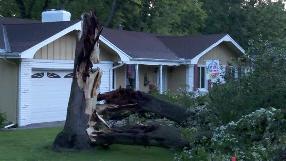 Second night of strong storms in the metro