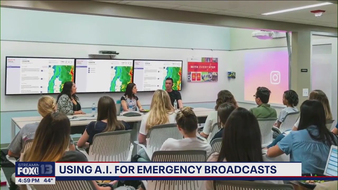 Using AI for emergency broadcasts