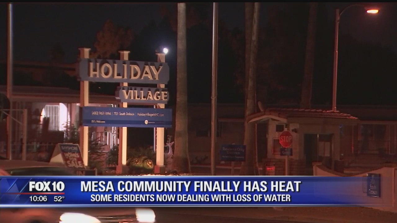 FOLLOW-UP: Retirement community finally has heat, but now has water issues