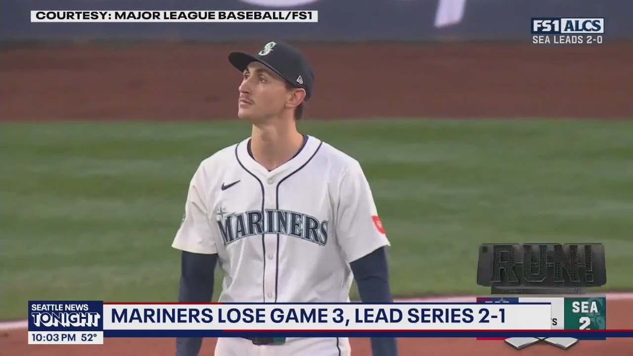 Mariners lose ALCS Game 3, lead series 2-1