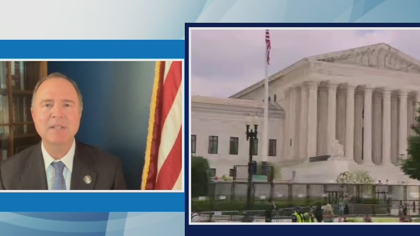 Congressman Adam Schiff discusses the overturning of Roe v. Wade