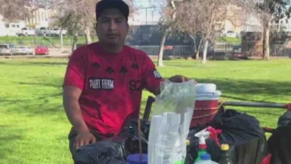 Street vendor killed by stray bullet