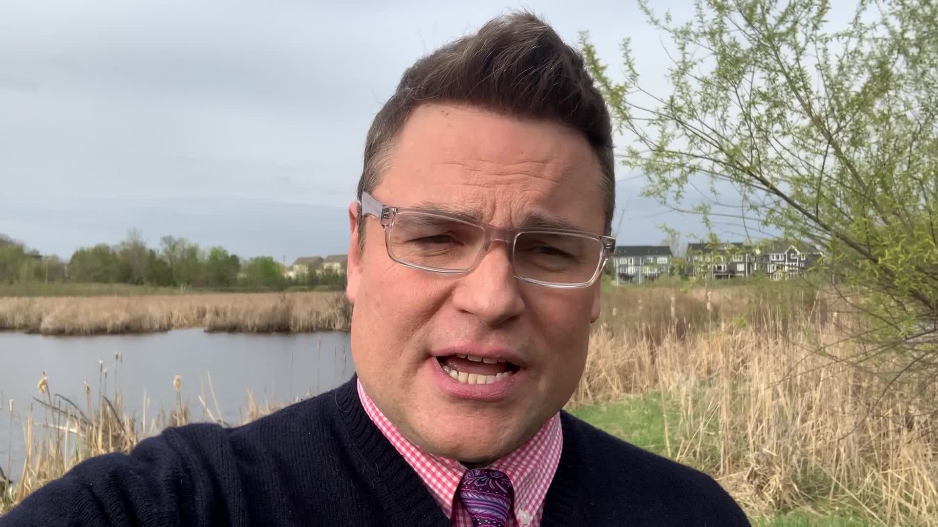 Tuesday's forecast: Cloudy and cool