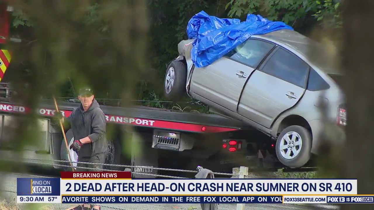 2 dead after wrong-way driver crash in Sumner, WA | FOX 13 Seattle