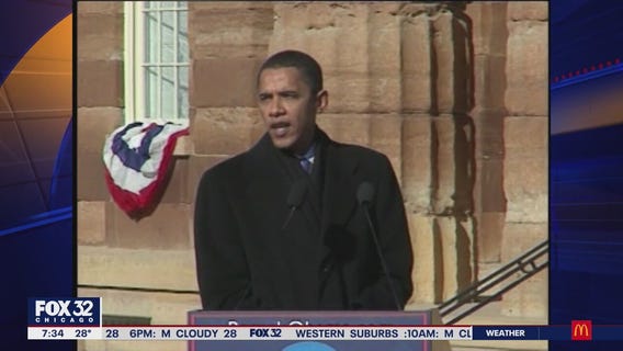 Historical marker to honor Barack Obama's 2007 presidential campaign announcement on Old State Capital lawn