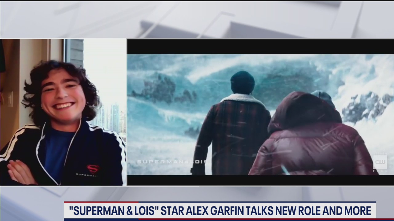 Superman and Lois star Alex Garfin talks new role and more