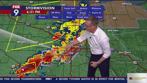 MN weather: Strong storms move through Twin Cities