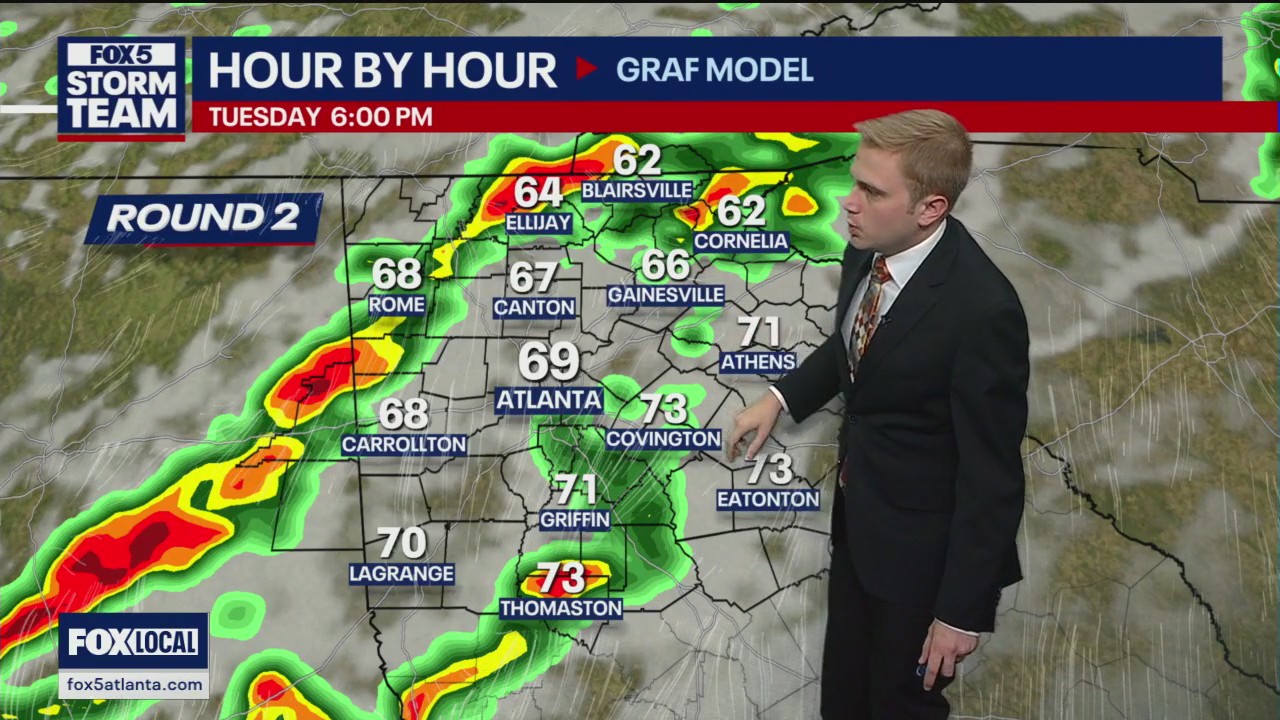 Monday night forecast