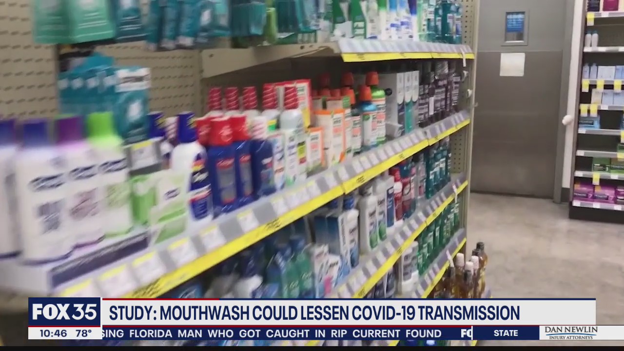 Study suggests mouthwash could fight COVID-19