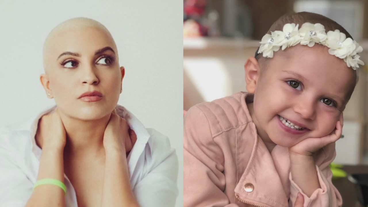 'Mighty Miley,' who is battling leukemia, meets hero Amanda Salas