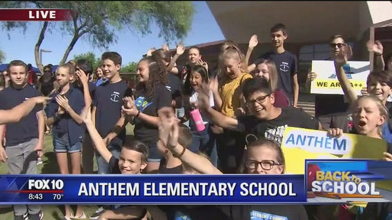 Back to school: Anthem Elementary School