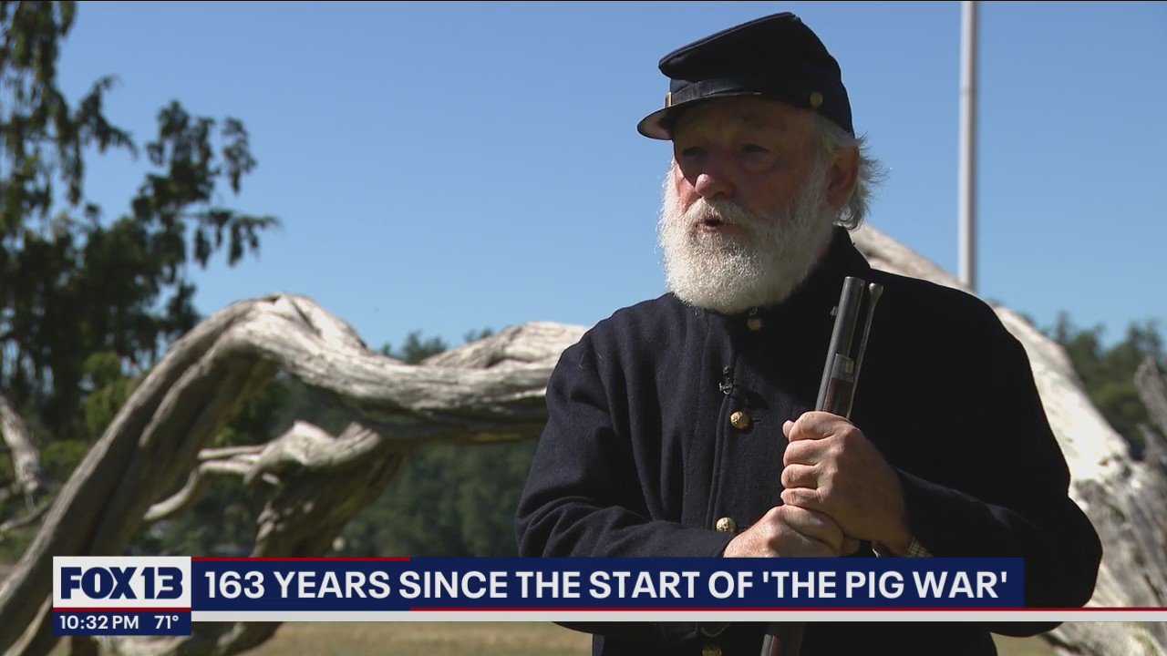 163 years since the start of 'The Pig War' in San Juan Islands