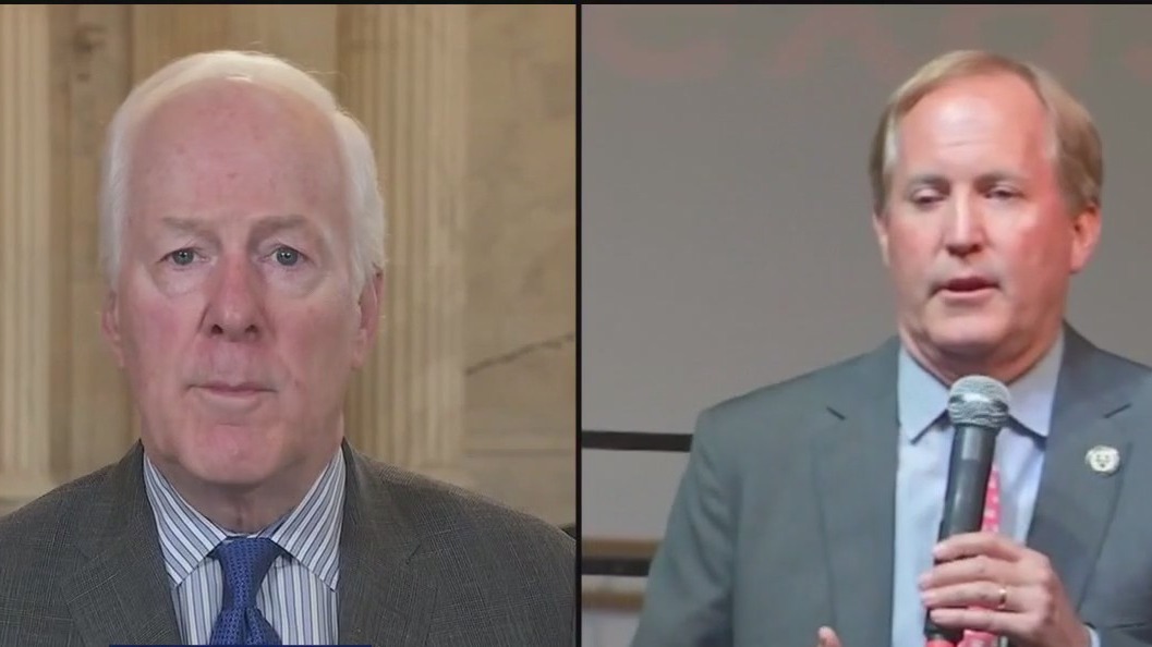 Ken Paxton to challenge John Cornyn for US Senate seat