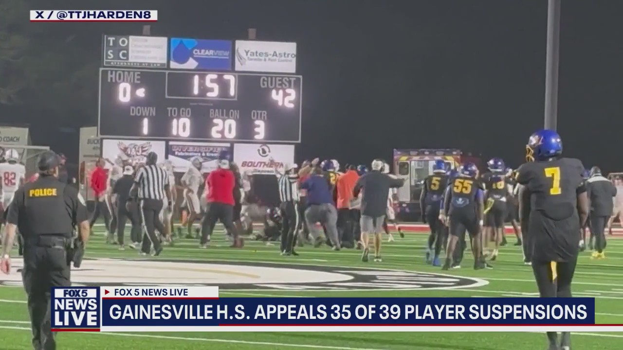 Gainesville appeals player suspensions after brawl