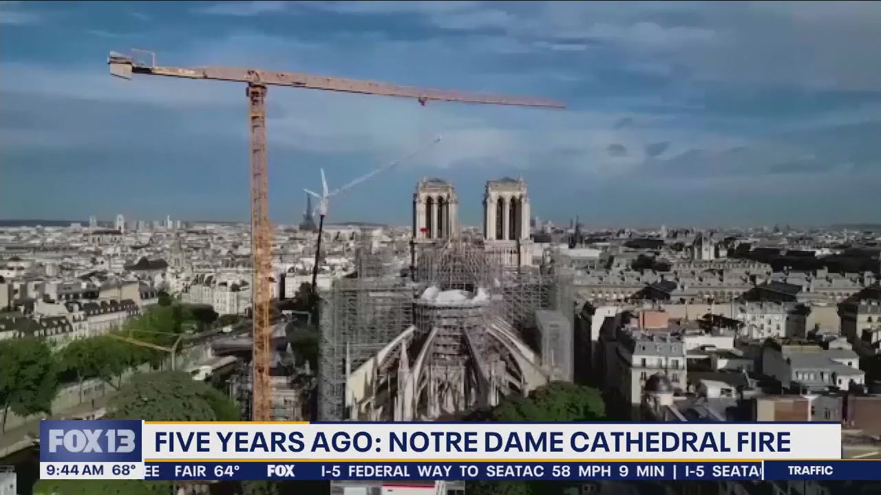 Notre Dame's 5-year restoration nearly complete in Paris