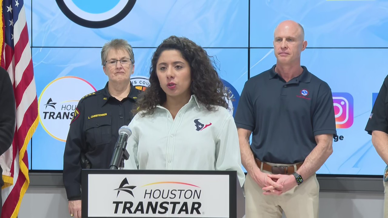 Harris County Judge Lina Hidalgo provides an update on weather preparedness