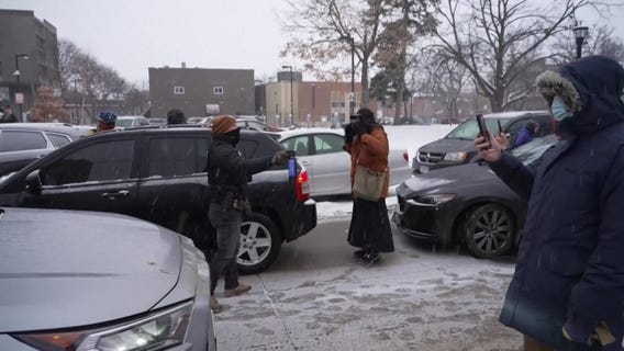 ICE agents pepper spray crowd in Minneapolis