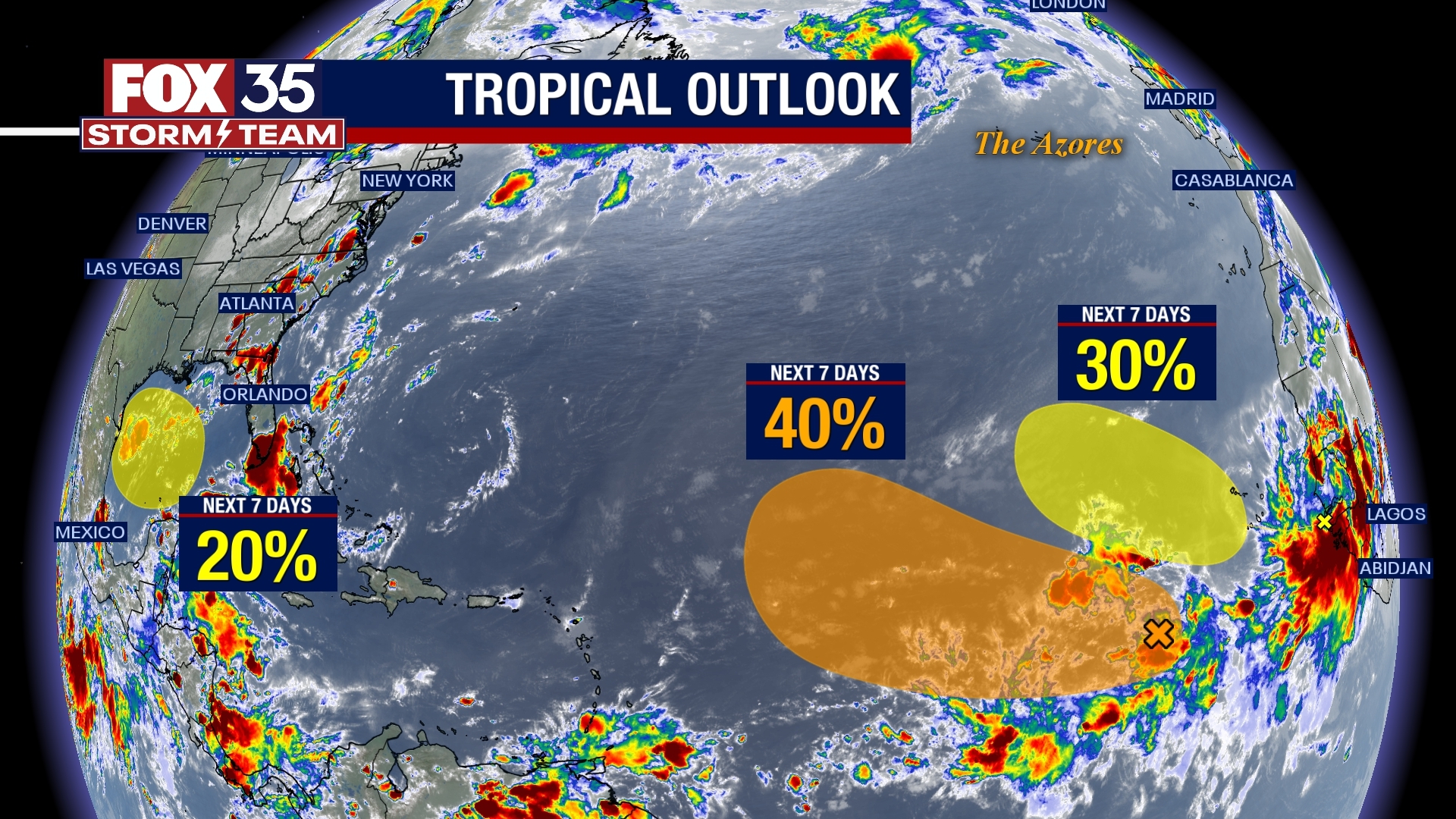 Tropics heating up: 3 waves being watched