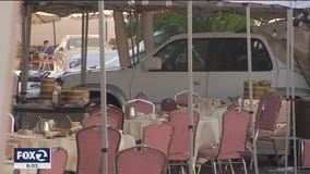 Vehicle crashes into outdoor restaurant in San Jose, eight injured