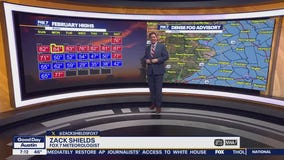 Austin weather: Foggy start to warm day