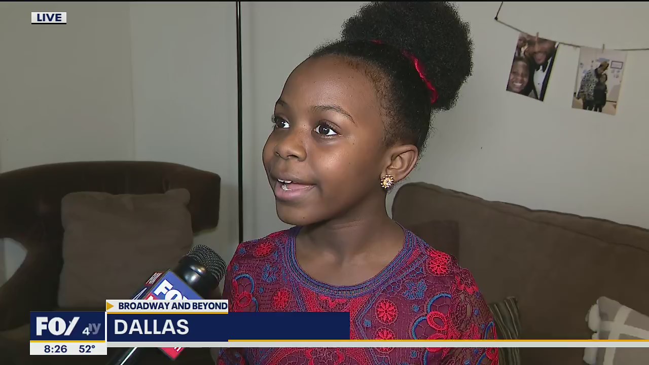 Dallas 11-year-old returns home after Broadway debut