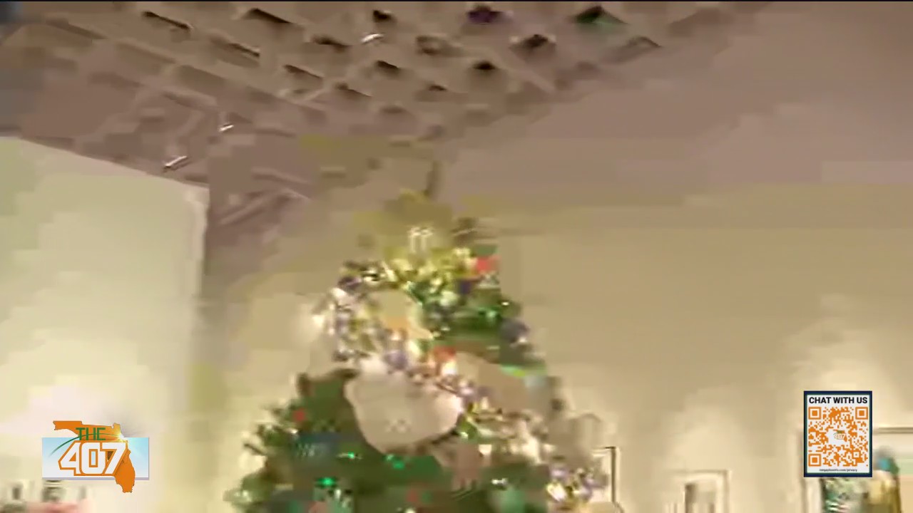 The 407 gets a preview of Festival of Trees