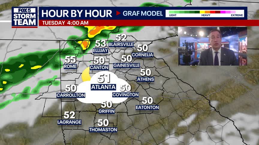 Monday Night Weather Update