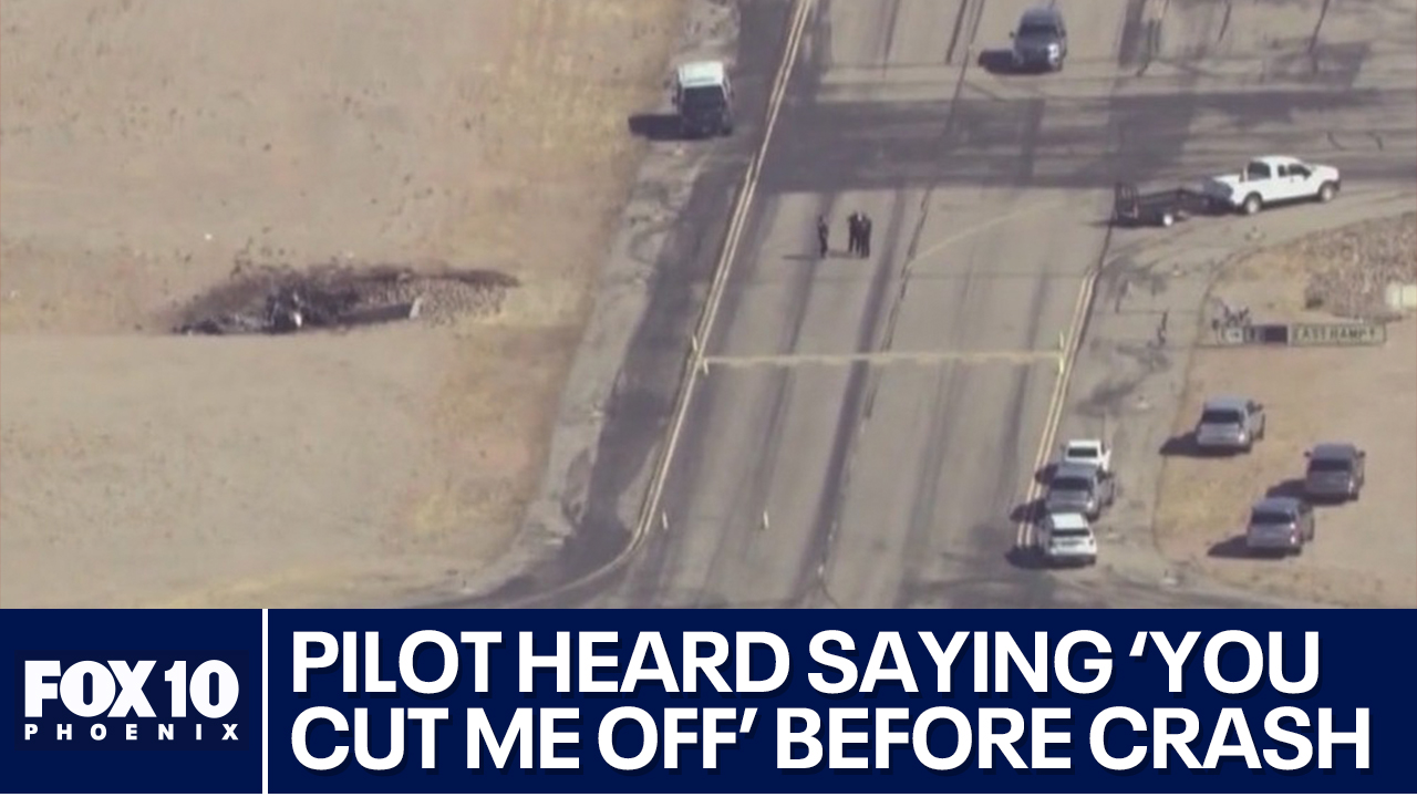 Pilots heard yelling at each other before plane crash