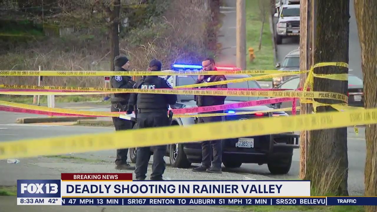 2 dead in Rainier Beach parking lot shooting | FOX 13 Seattle