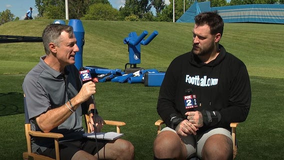 WATCH - Dan Miller goes 1-on-1 with Lions left tackle Taylor Decker