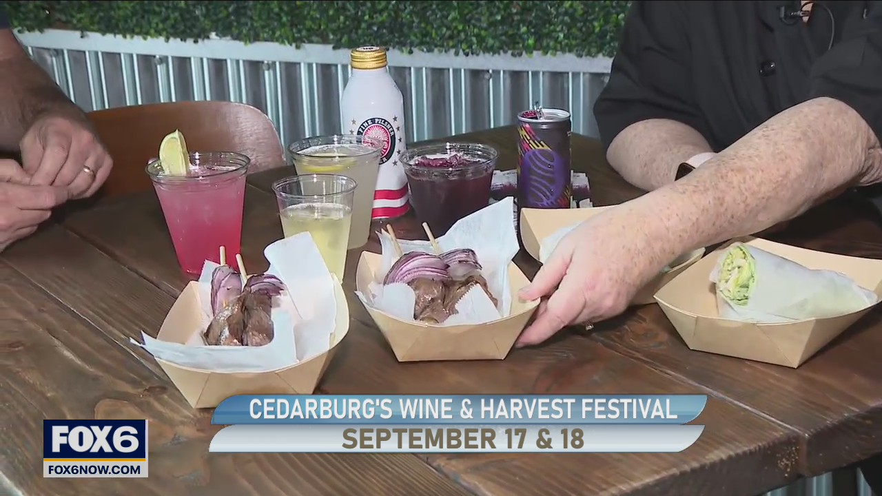 Mark your calendars for Festivals of Cedarburg's Wine & Harvest Festival
