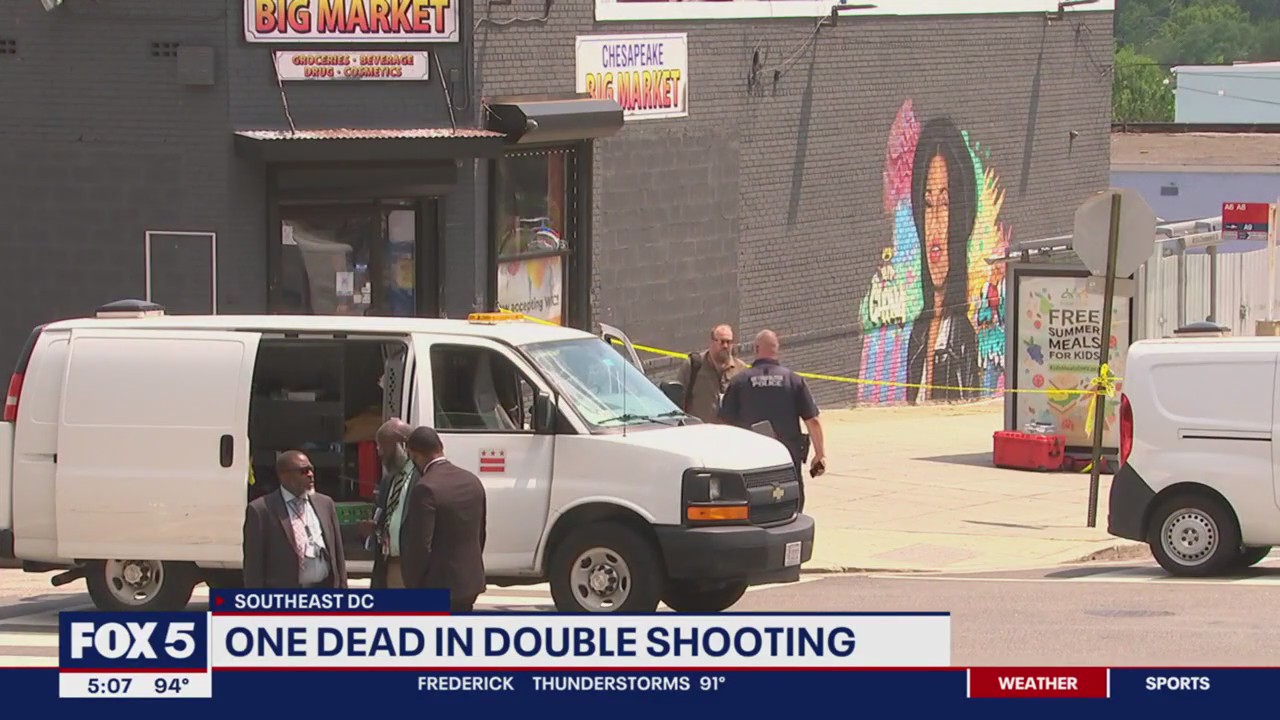 1 dead in Southeast double shooting | FOX 5 DC