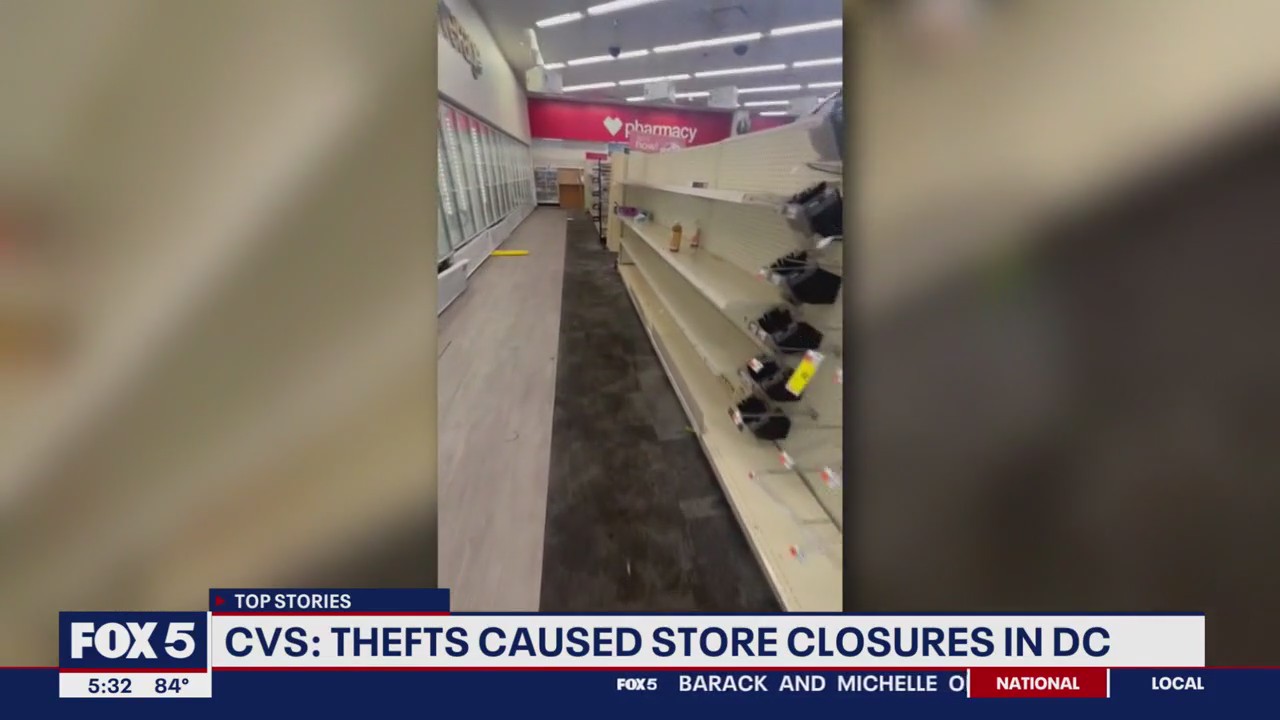 CVS cites crime as main reason for store closures in DC | FOX 5 DC