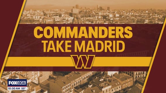 Commanders get ready to take on Dolphins in Madrid