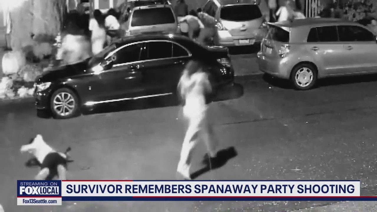 Survivor recounts Spanaway house party shooting