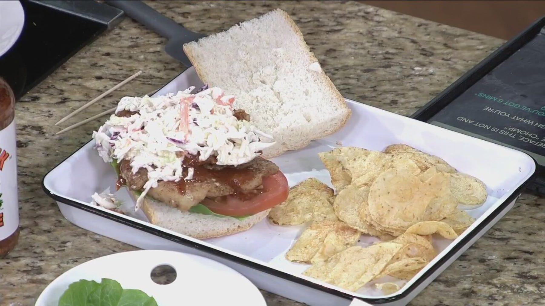 Chef Ray “Dr. BBQ” Lampe makes 'ultimate Florida gator sandwich'