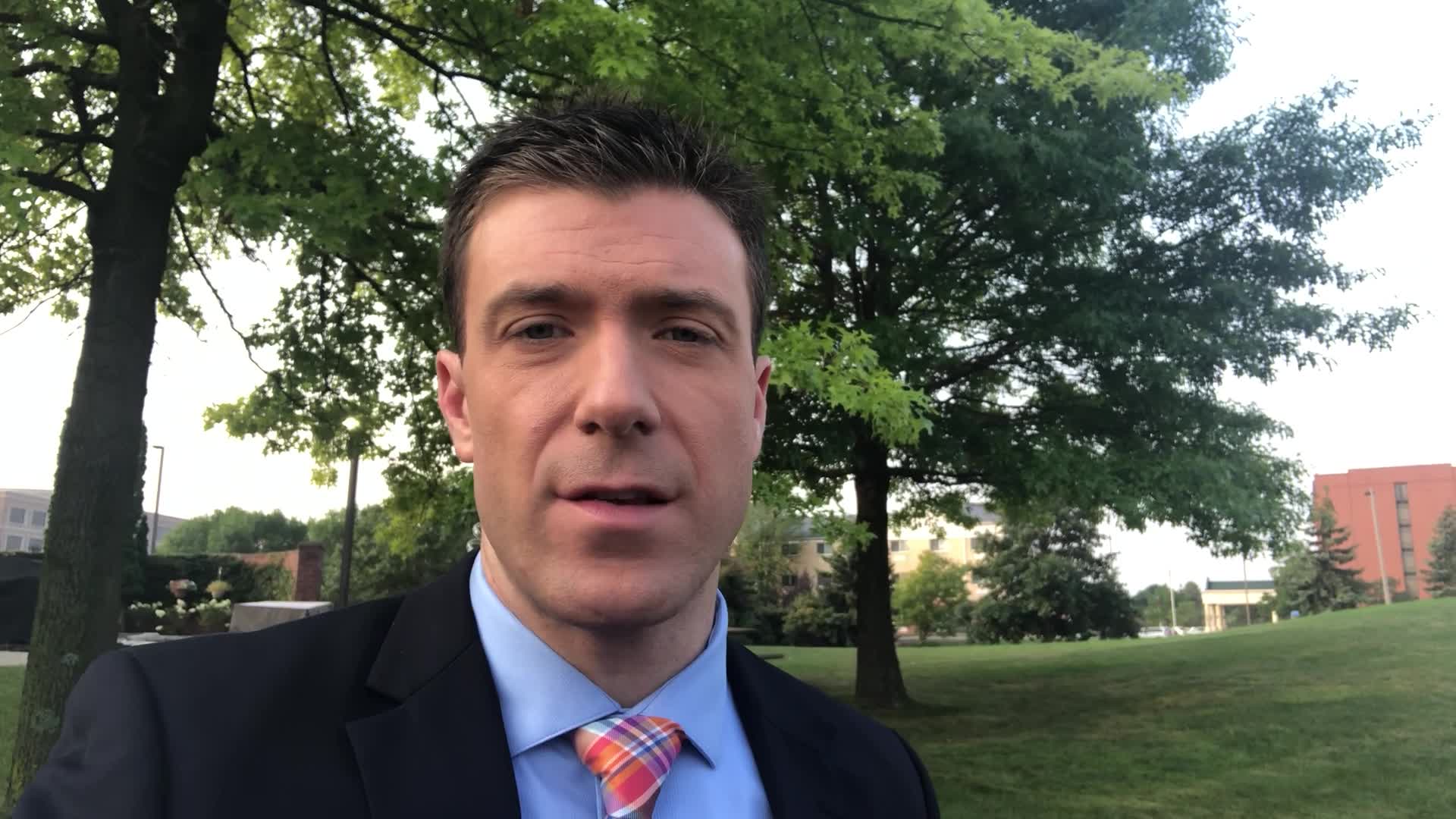 Wednesday's forecast: Mid 80s, with a chance of rain late tonight