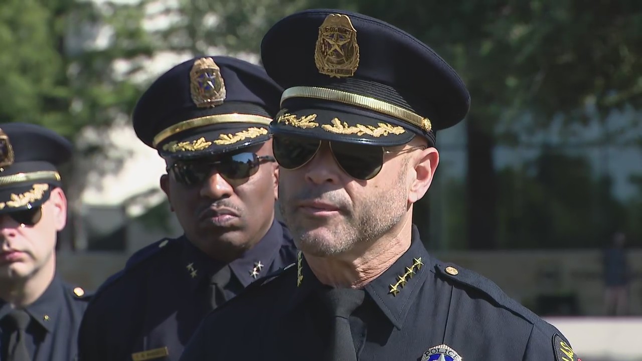 Dallas Police Chief Eddie Garcia on Darron Burks