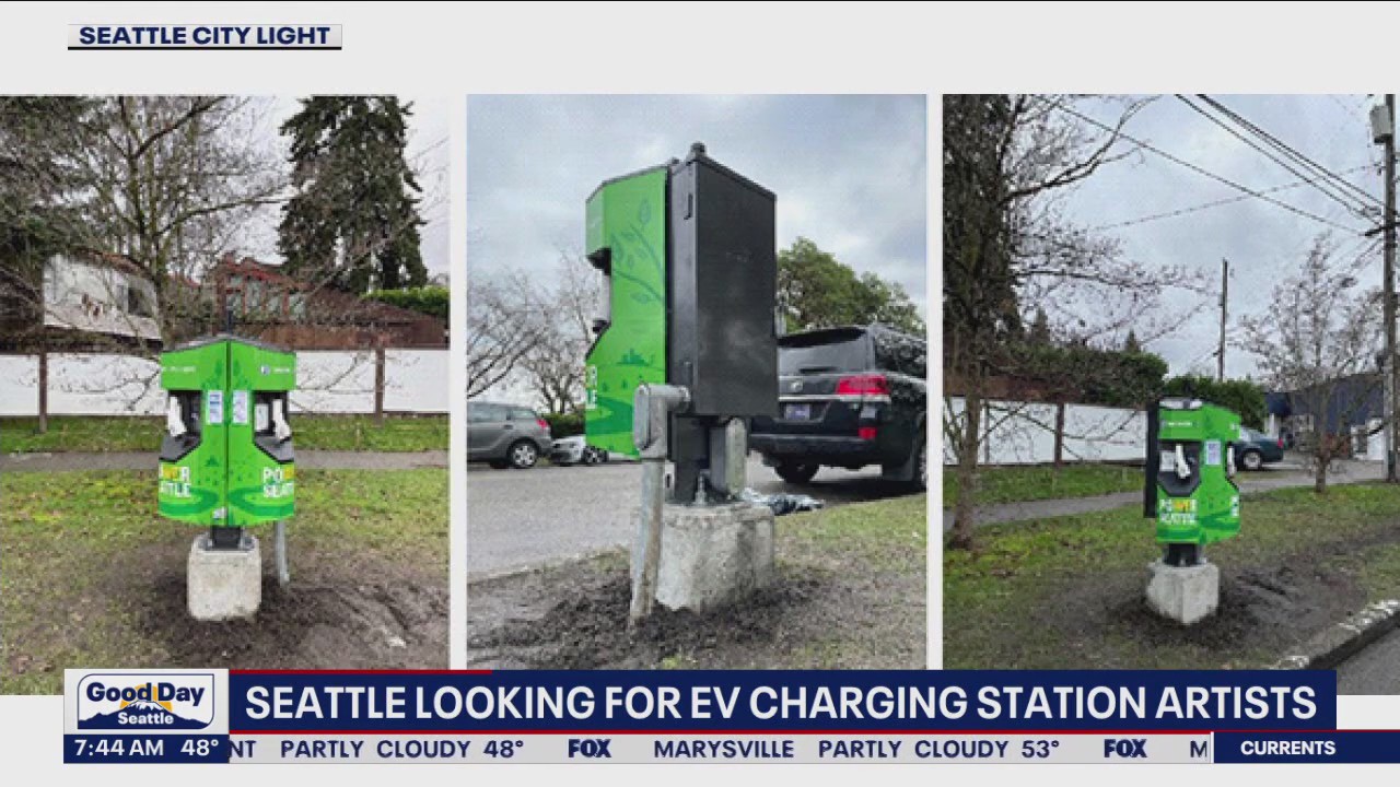Seattle looking for EV charging station artists