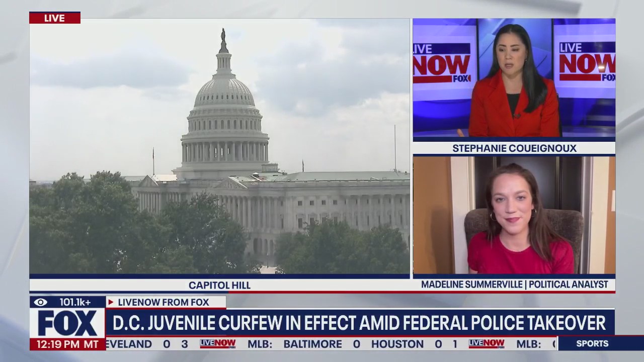 Juvenile curfew takes effect in Washington D.C.