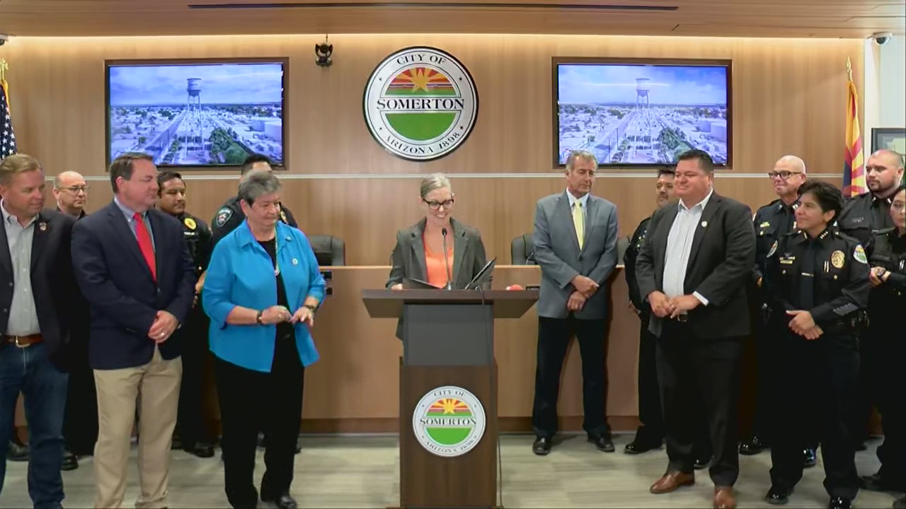 Gov. Hobbs gives update on border support