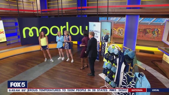 Women-led pickleball performance wear brand: moorlow