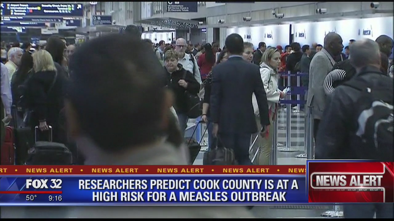 Researchers predict Cook County is at a high-risk for a measles outbreak