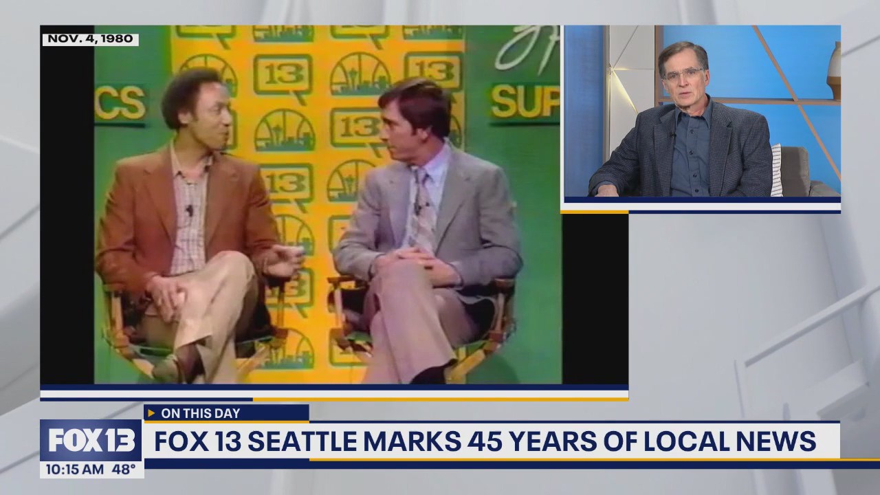 FOX 13 Seattle marks 45 years of local news, sports, community