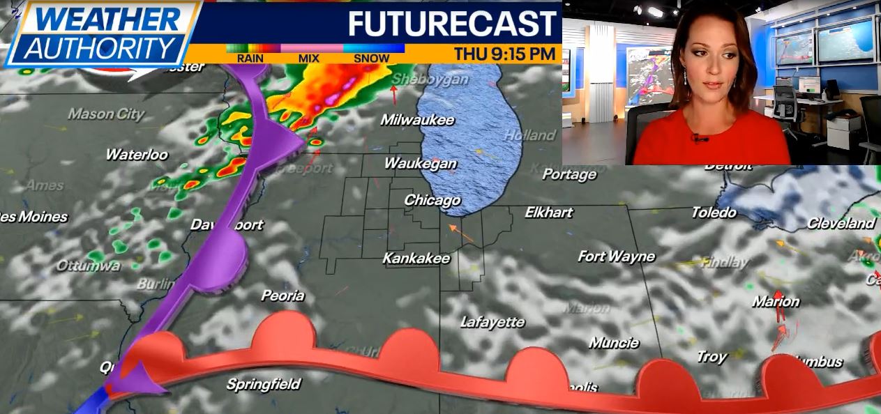 Mother Nature will cooperate for 4th of July evening festivities, but storms return late tonight