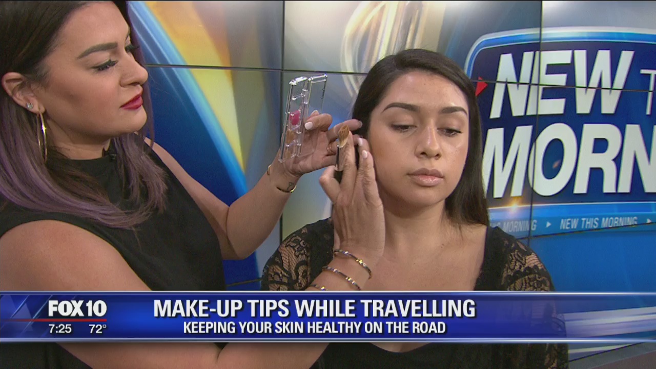 The best way to travel light with your makeup and hair products